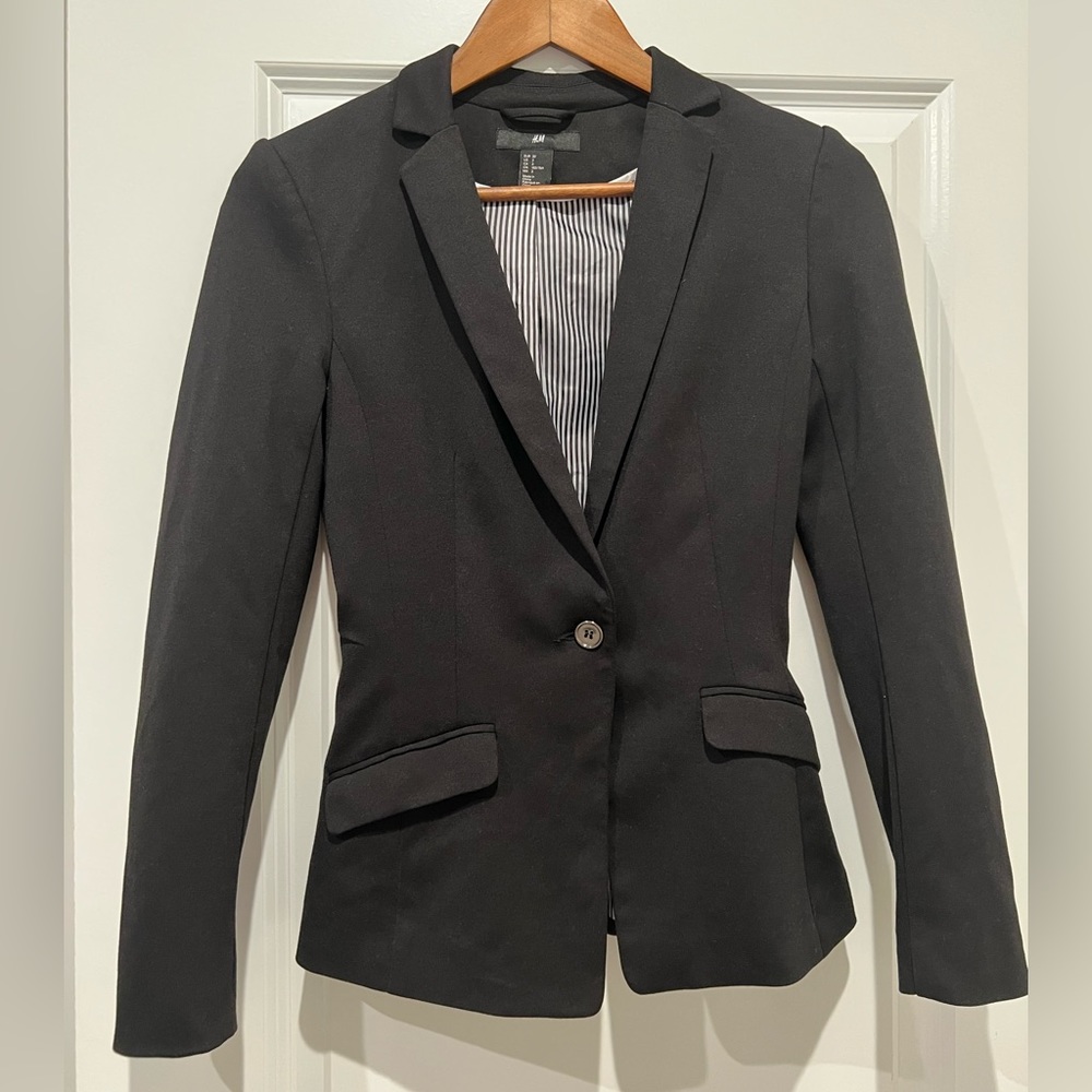 Black H&M blazer